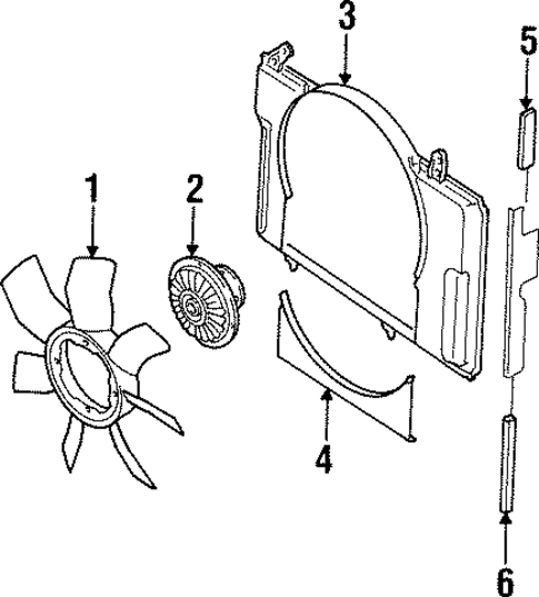Cooling Fan for 1998 INFINITI Q45 #0
