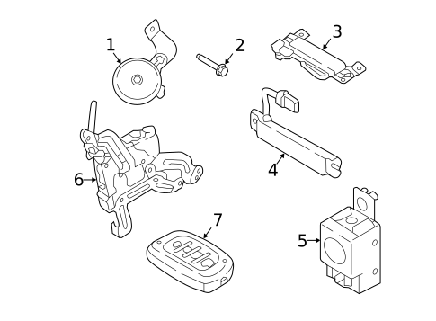 Electrical Components for 2019 Hyundai Tucson #0
