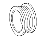 1191550115 - Electrical: Pulley for Mercedes-Benz Image