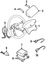 MR407592 - : Driver Air Bag for Dodge: Avenger Image