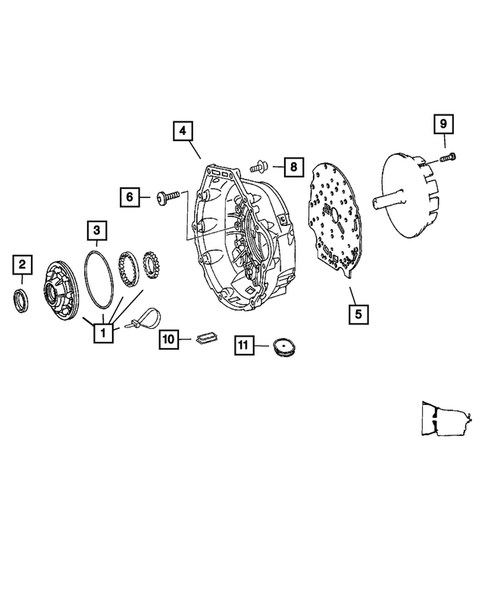 Oil Pump for 2009 Dodge Sprinter 3500 #0