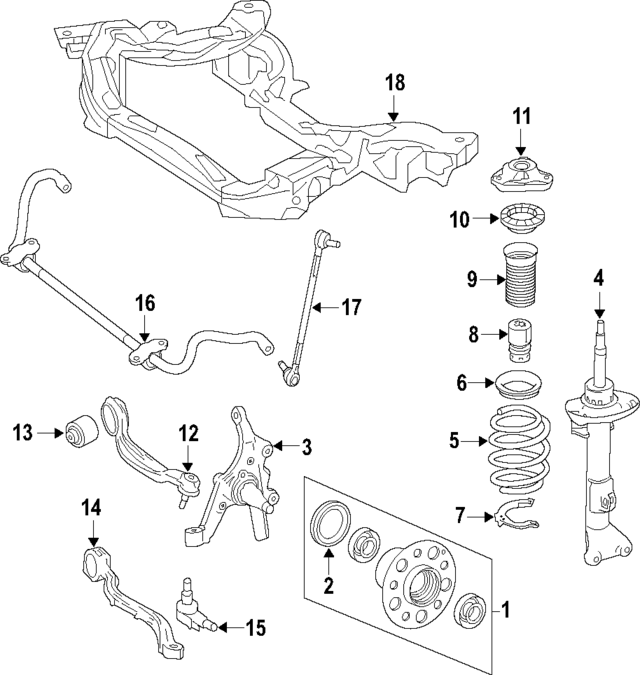 2123210104 - Suspension: Coil Spring for Mercedes-Benz Image
