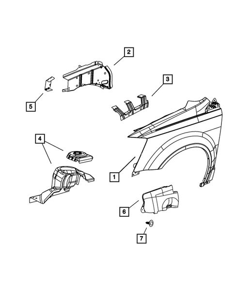 Fenders for 2009 Chrysler Town & Country #0