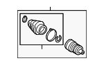 4KE498099A - Suspension: Outer Joint Assembly for Audi Image