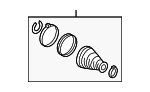 760498201A - Suspension: Inner Boot for Audi Image