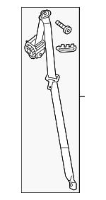 84600077 - : Lap &amp; Shoulder Belt for GM Image