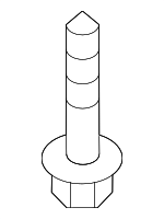 N10784801 - Suspension: Center Support Bolt for Audi: A3, A3 Quattro, A3 Sportback e-tron, Q3, RS3, S3, TT Quattro, TT RS Quattro, TTS Quattro Image