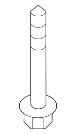 WHT003955 - Suspension: Suspension Cross-member Bolt for Audi Image