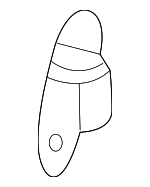 MR220211 - Body: Upper Hinge for Mitsubishi Image