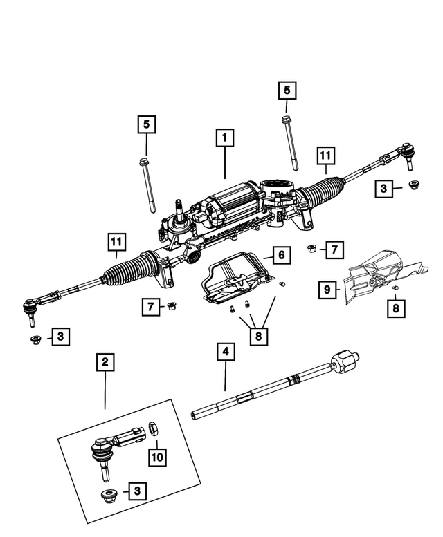 6106319AA - : Hex Flange Head Screw for Mopar Image