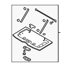 32353439 - Body: Shelf for Volvo Image