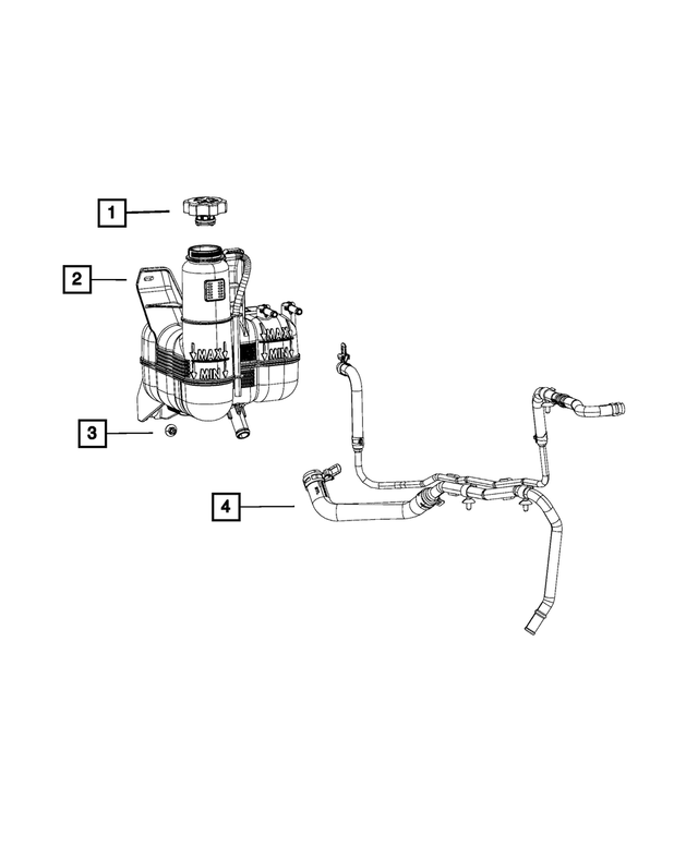 6507484AA - Cooling: Nut for Mopar Image image
