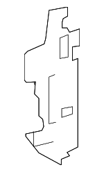 25784541 - Cooling System: Side Baffle for Buick: Enclave Image
