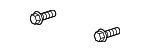 11519387 - Belts &amp; Cooling: Radiator Mount Bolt for GM Image