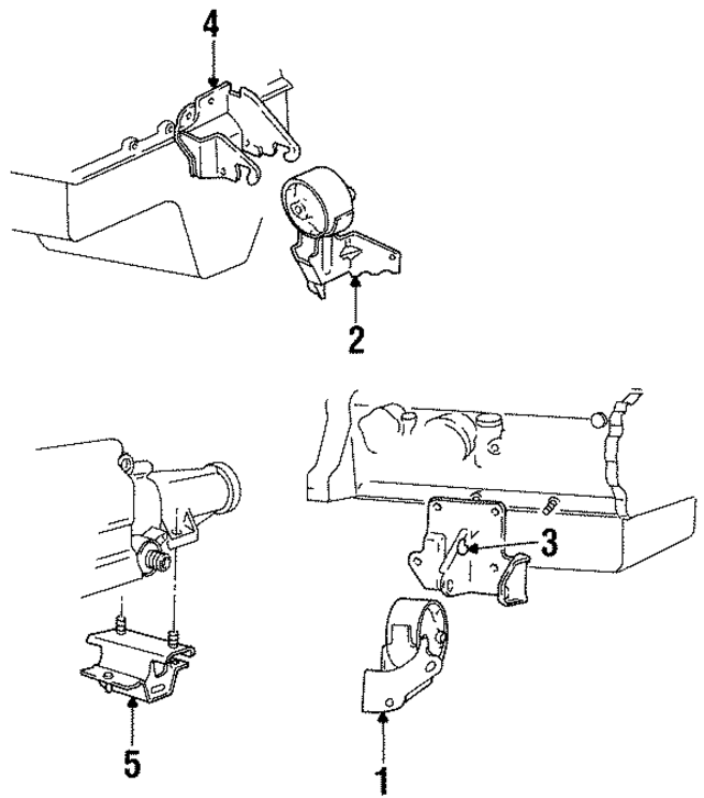52058446 - Engine: Front Mount for Mopar Image