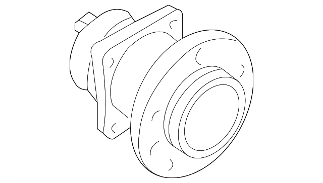 龍軸のパーツ 2009-2011 Mazda RX-8 Hub & Bearing F189-33-04X | OEM Parts Online