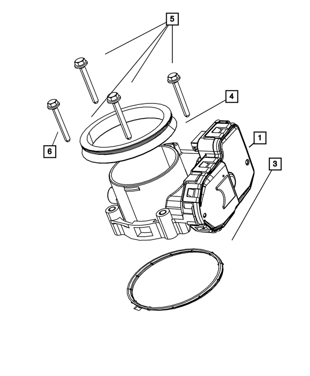 6508671AA - : Hex Screw And Washer for Mopar Image