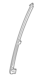 6740278010 - : 2015-2021 Lexus - Sash Channel for Lexus: NX200t, NX300, NX300h Image