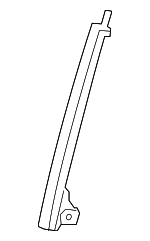 6740478010 - : 2015-2021 Lexus - Sash Channel for Lexus: NX200t, NX300, NX300h Image