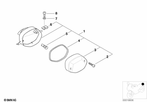 Taillights for 2004 BMW-Motorrad F 650 CS #0
