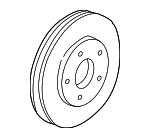 4879138AE - : Rotor for Chrysler: Cirrus, Sebring | Dodge: Stratus Image