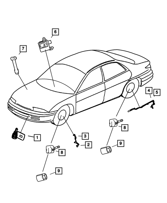 4698662AB - Electrical: A.t.c. Sun Sensor for Mopar Image image