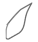 82130AT000 - Body: Door Weather-Strip for Kia: Niro, Niro EV Image