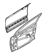76004AT000 - Body: Door Shell for Kia: Niro, Niro EV Image