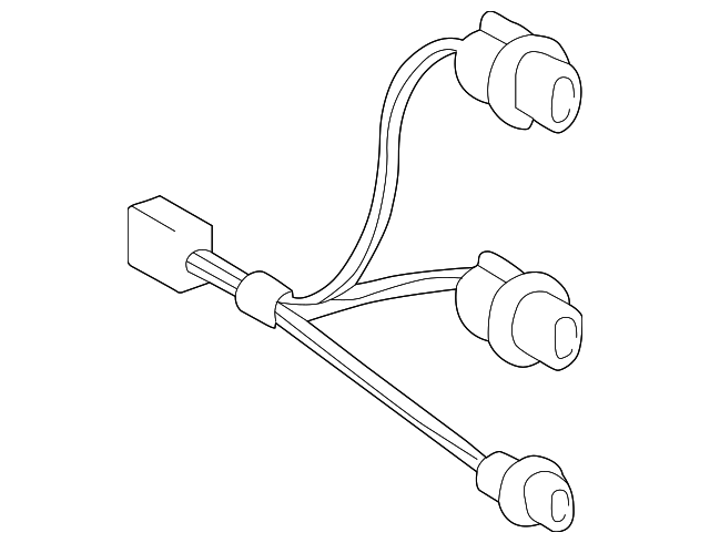 81555-0C010 - Tail Light Harness (Left, Right, Rear) 2000