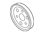 251292S000 - : Engine Water Pump Pulley for Hyundai Image