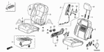 4810SB3000 - Interior/Bumper: C-CLIP SET, TRIM FASTENER (30 PIECES) for Acura Image