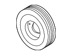 13101722 - Engine: Crankshaft Pulley for Cadillac: CTS | Saturn: L300, LS2, LW2, LW300, Vue Image image
