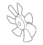 32007318 - Cooling System: Fan Blade for Saab: 9-2X Image