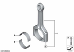11247624616 - Engine: Set Connecting Rod for BMW Image
