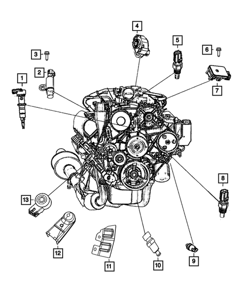 Sensors for 2017 Ram 3500 #1