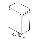 RLY2 - Electrical: Motorcraftâ„¢ Relay for Ford: Edge, Escape, Expedition, Explorer, F-150, F-250 Super Duty, F-350 Super Duty, F-450 Super Duty, Five Hundred, Flex, Fusion, Mustang, Police Interceptor Sedan, Police Interceptor Utility, Police Responder Hybrid, Ranger, Special Service Police Sedan, SSV Plug-In Hybrid, Taurus | Lincoln: MKS, MKT, MKX, MKZ, Navigator, Zephyr | Mercury: Mariner, Milan, Montego Image