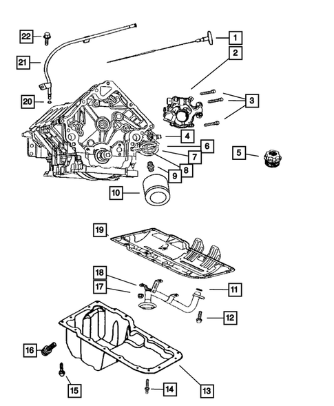 Engine Oiling for 2007 Dodge Ram 3500 #0
