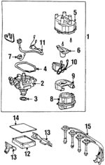 1913316240 - : Condenser for Toyota: Celica Image