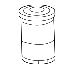6A115561B - Maintenance &amp; Lubrication: Oil Filter for Volkswagen: Beetle, Cabrio, Cabriolet, Fox, Golf, GTI, Jetta, Passat, Quantum, Rabbit, Scirocco Image