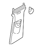 Upper Center Pillar Trim