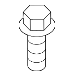 N91205201 - Body: Seat Track Adjust Mechanism Bolt for Audi Image