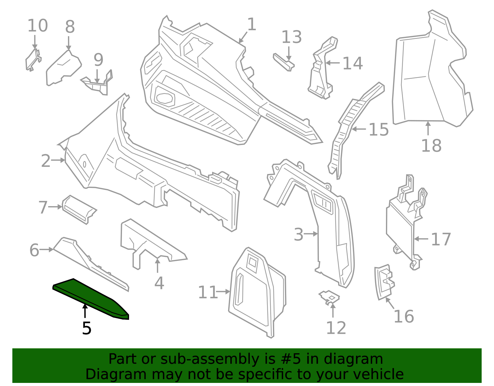 2023-2025 BMW X7 Armrest 51-47-5-A37-8C6 | OEM Parts Online