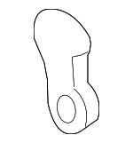 10398081 - Electrical: Retractor Assembly Anchor Plate for Pontiac: G6 Image