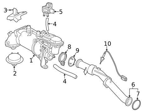 Emission Components for 2018 BMW 540d xDrive #1