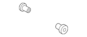 550473LM1A - : Leaf Spring Rear Bushing for Nissan: NV200 Image