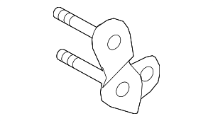 552203LM0A - : Shackle for Nissan: NV200 Image