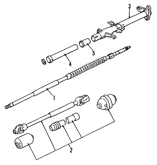 MB192856 - Steering: Steering Shaft for Mopar Image