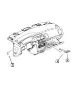 4680610AA - Labels: Air Bag Warning Label for Mopar Image