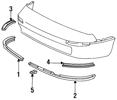 Front Spoiler for 1992 Toyota MR2 #0