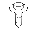 90159A0060 - Body: Upper Grille Bolt for Toyota Image